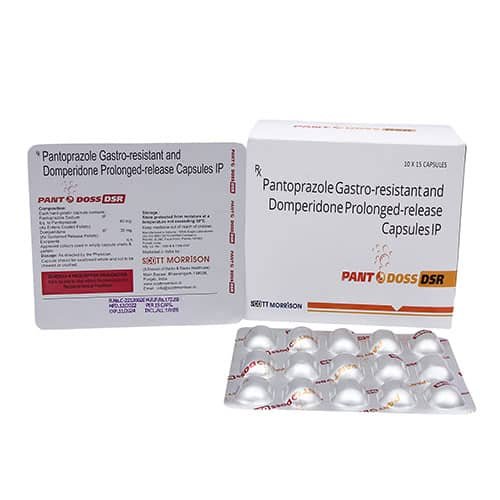 Domperidone (30mg) + Pantoprazole (40mg)